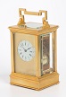 French gilt brass 'Anglaise' carriage clock, circa 1880